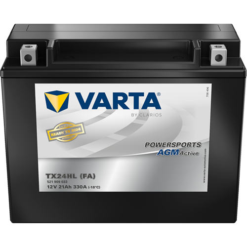 VARTA Powersports AGM ACTIVE YTX20L-BS 18Ah motorcycle battery 12V (DIN 82000)